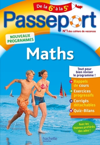 Passeport Maths de la 6e à la 5e