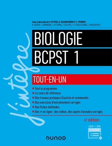 Biologie BCPST 1  - Tout-en-un