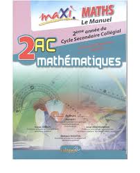 Maxi maths manuel 2 AC conforme
