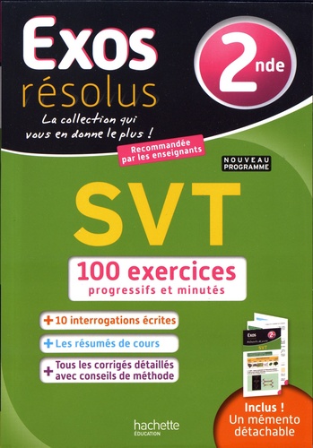 Exos résolus - SVT 2de