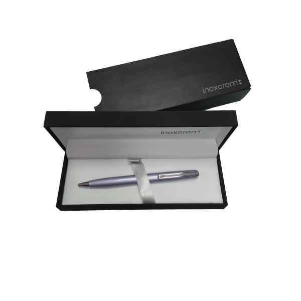 Stylo à Bille Wall Street Titanium Bleu Gris