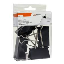 Boite de 4 Pinces Double Clip 51 mm