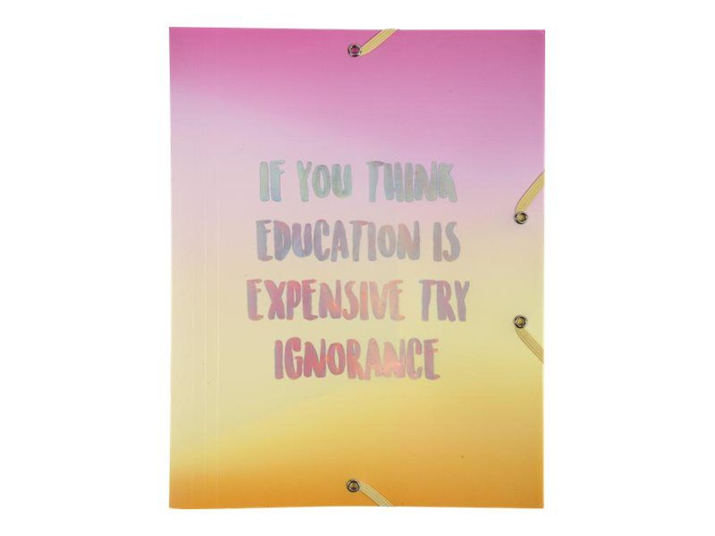 Chemise à rabat  - A4 - Plastifiées