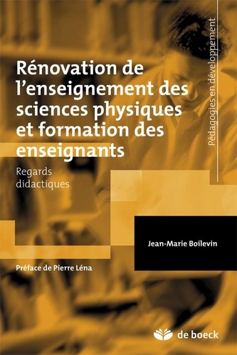 Rénovation de l'enseignement sciences physiques et formation des enseignants  - Regards didactiques