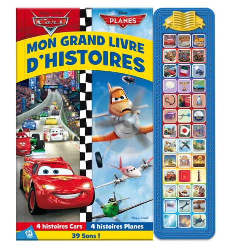Cars, Planes : mon grand livre d'histoires