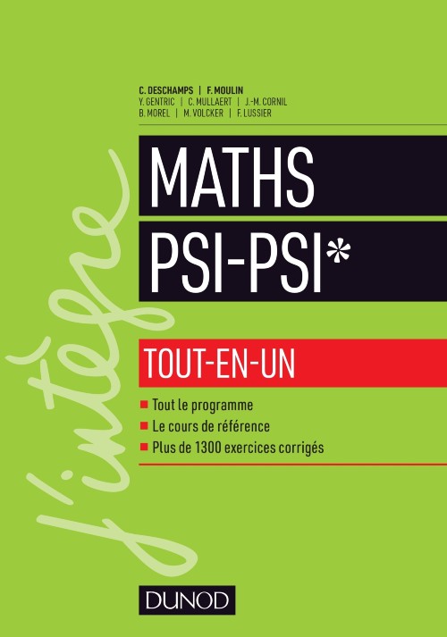 Mathématiques tout-en-un PSI / PSI* 