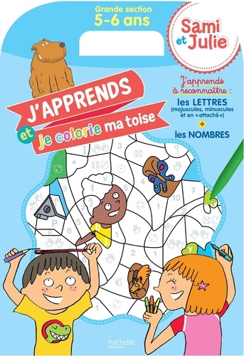 Ma toise à colorier Sami et Julie  - Grande section (5-6 ans)