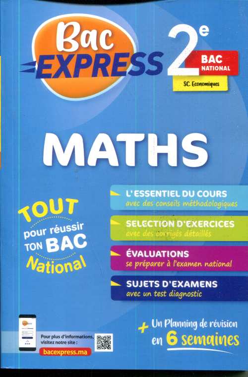 Bac Express 2 BAC - MATHS SC- ECONOMIQUE