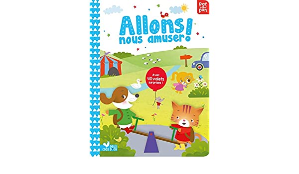 Allons nous amuser ! livre à volets