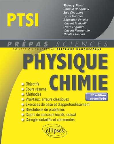 Prépas Sciences - Physique Chimie PTSI