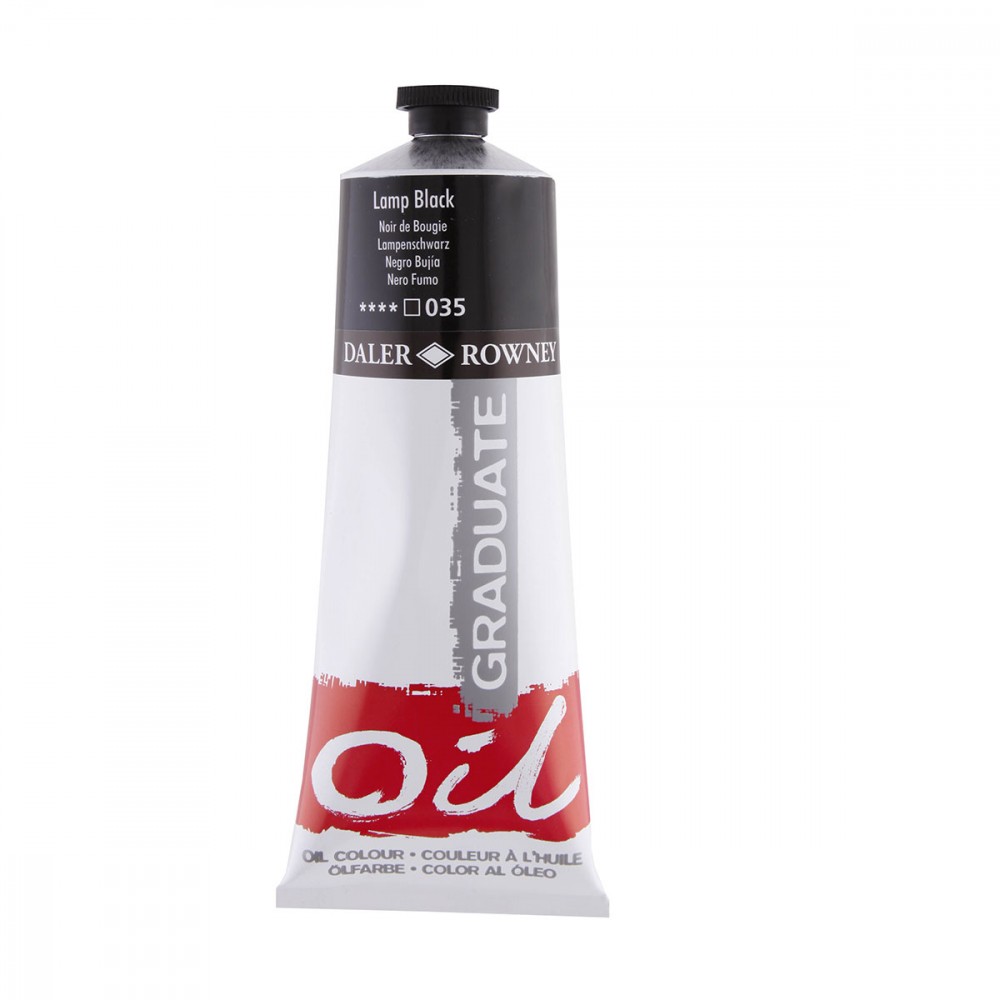 Peinture Huile Daler Rawney 200 ml Lamp Noir