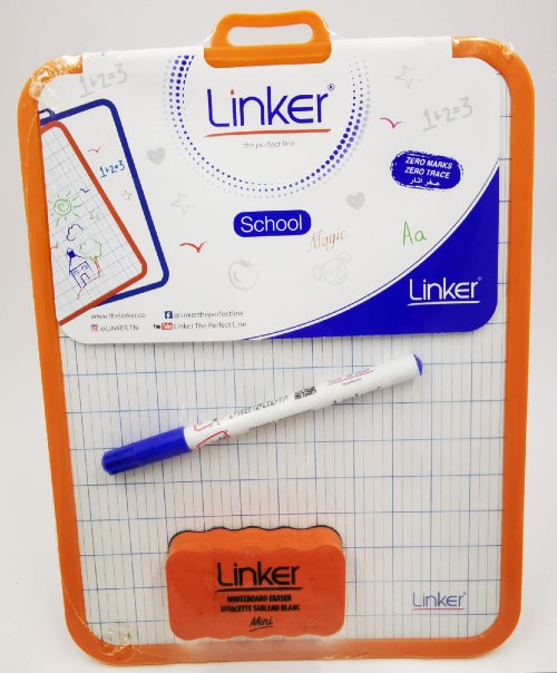 Ardoise avec Feutre et Brosse Linker