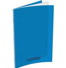 Cahier simple atikka - polypro  - 24*32 - Piqué - 96p - 70g - Séyès - Orange