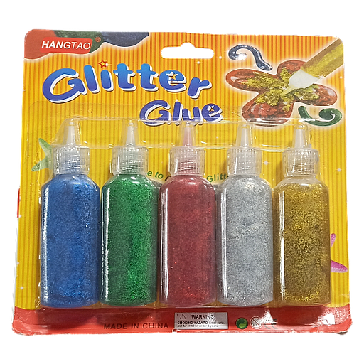 Paillettes Glitter Glue - 5 Couleurs