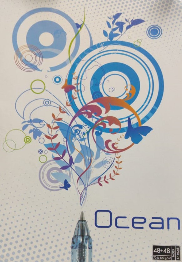 Cahier Ocean 21×96 Pages 90g