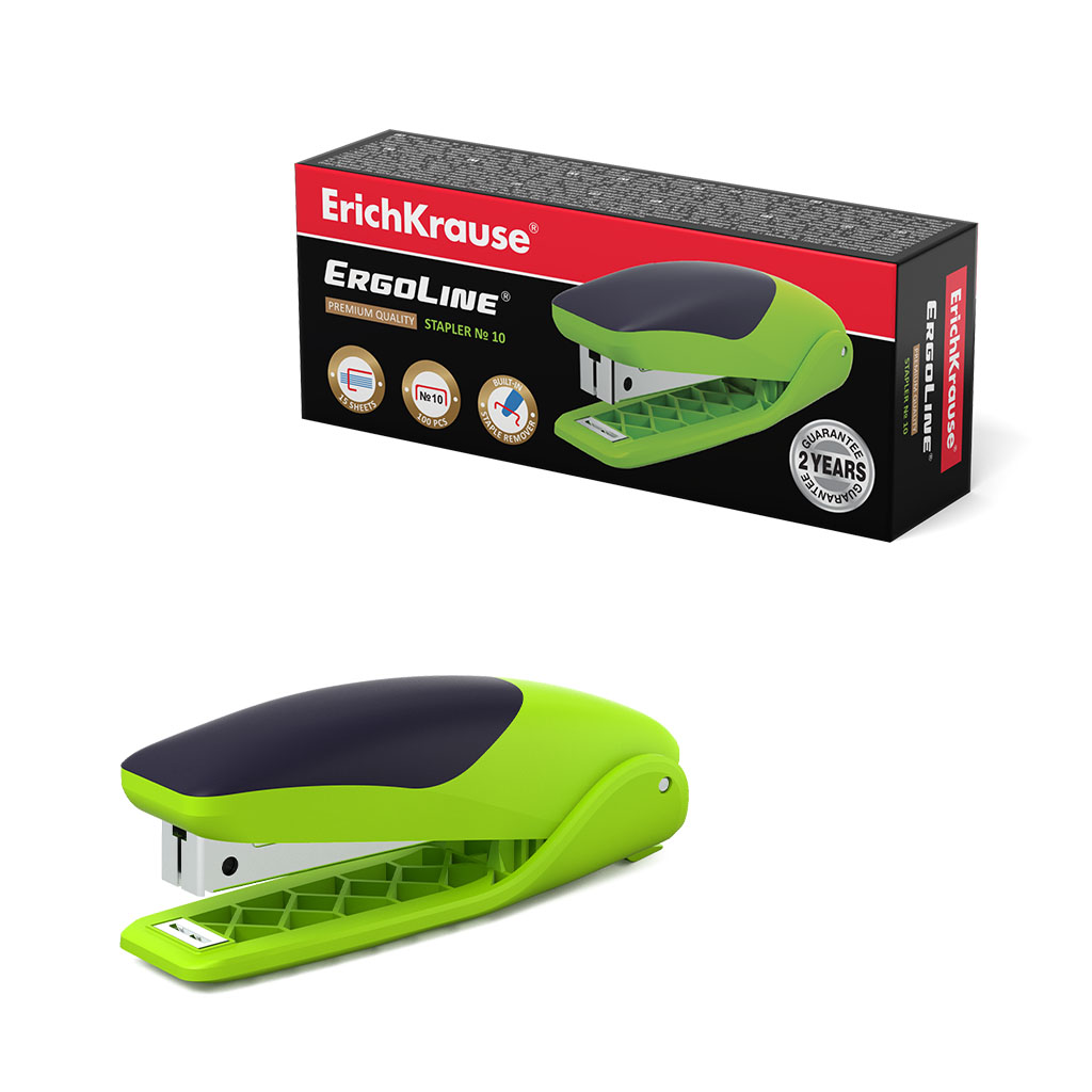 Agrafeuse EricheKrause Elegance Plastique Vert N°10