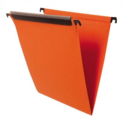 Dossier Suspendu 33mm Tiroir Orange