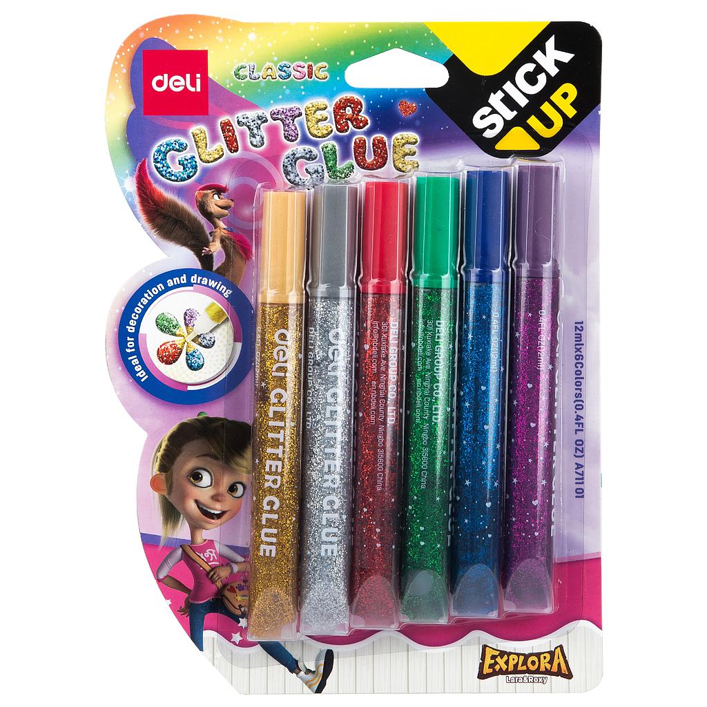 Colle Paillette 6 Tubes 12 ML