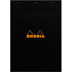 Bloc Note 18 Polypro Noir