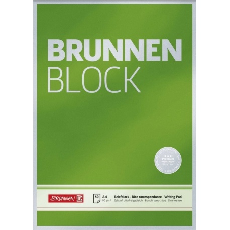 Bloc Note Brunnen A4 70g 50f