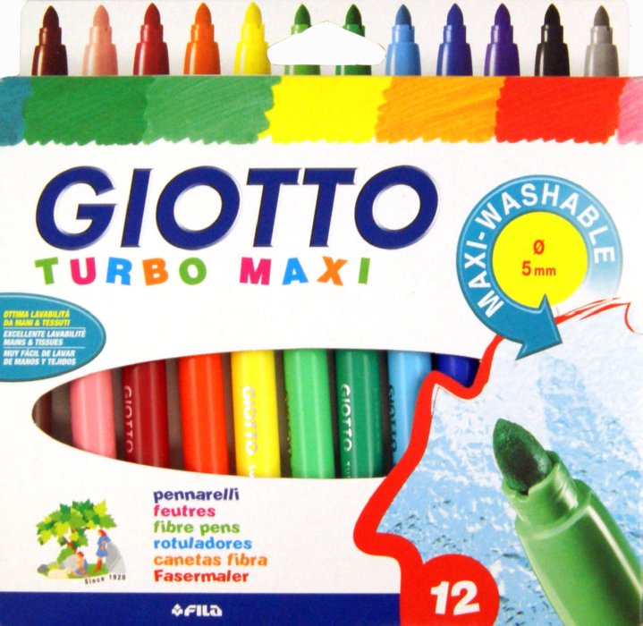 Feutres Maxi pochette de 12