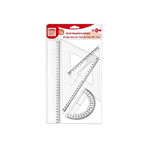 Kit de géométrie 3 Pièces 20cm