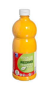 Gouache liquide 1L Ocre jaune