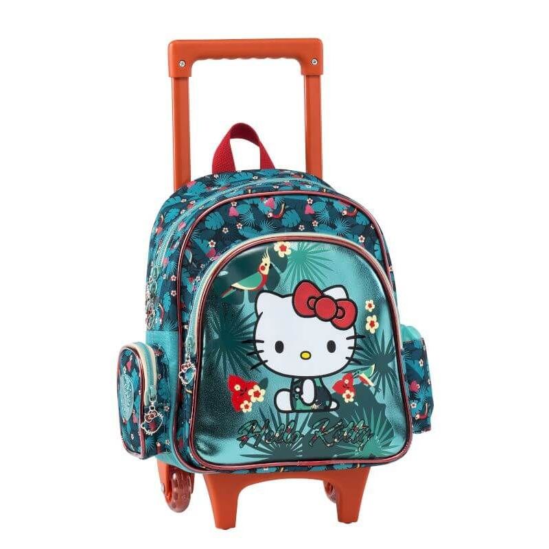 Cartable Hello Kitty à roulette 2 compartiments
