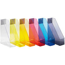 Porte Revue Plastique Violet