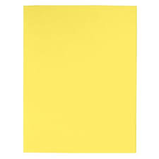 Paquet de 100 Chemise Cartonne Jaune 24*32 180G