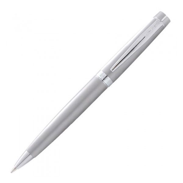 Stylo à Bille 38 matt chrome Ecrin premium