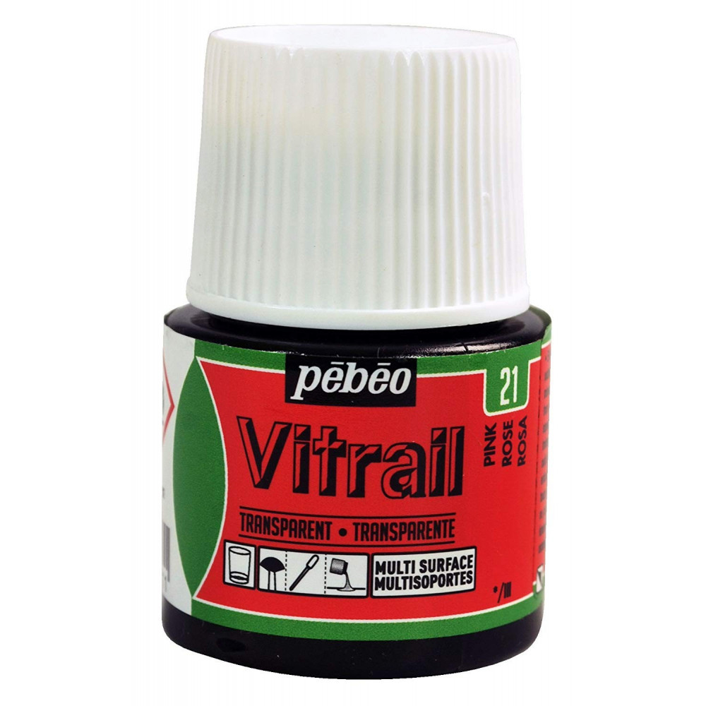 Peinture pour Vitrail 45ml N°14 Jaune