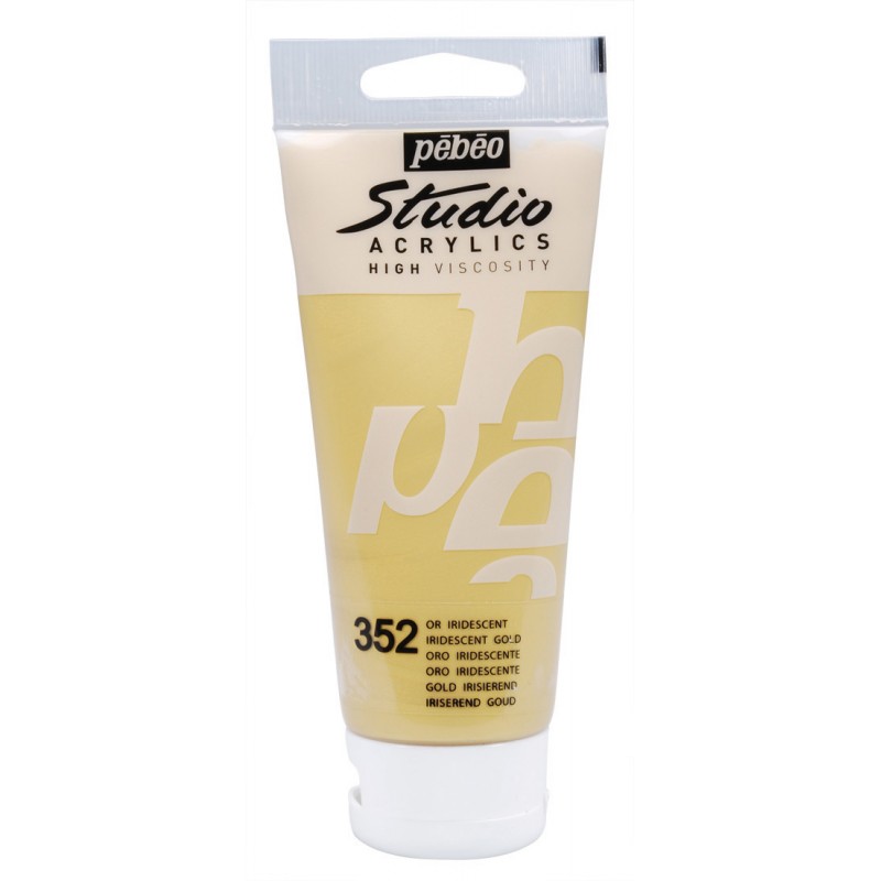 Peinture Acrylique Studio 100ml Or Iridescent