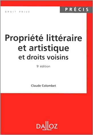 Propriété littéraire et artistique et droits voisin