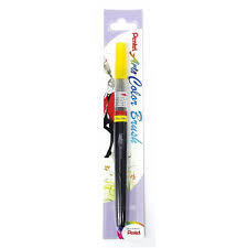 Stylo Pinceaux Arts Jaune