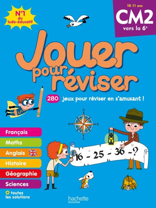 Jouer pour réviser CM2 à la 6e  - Avec un crayon