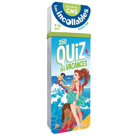 350 quiz des vacances, du CM1 au CM2, 9-10 ans