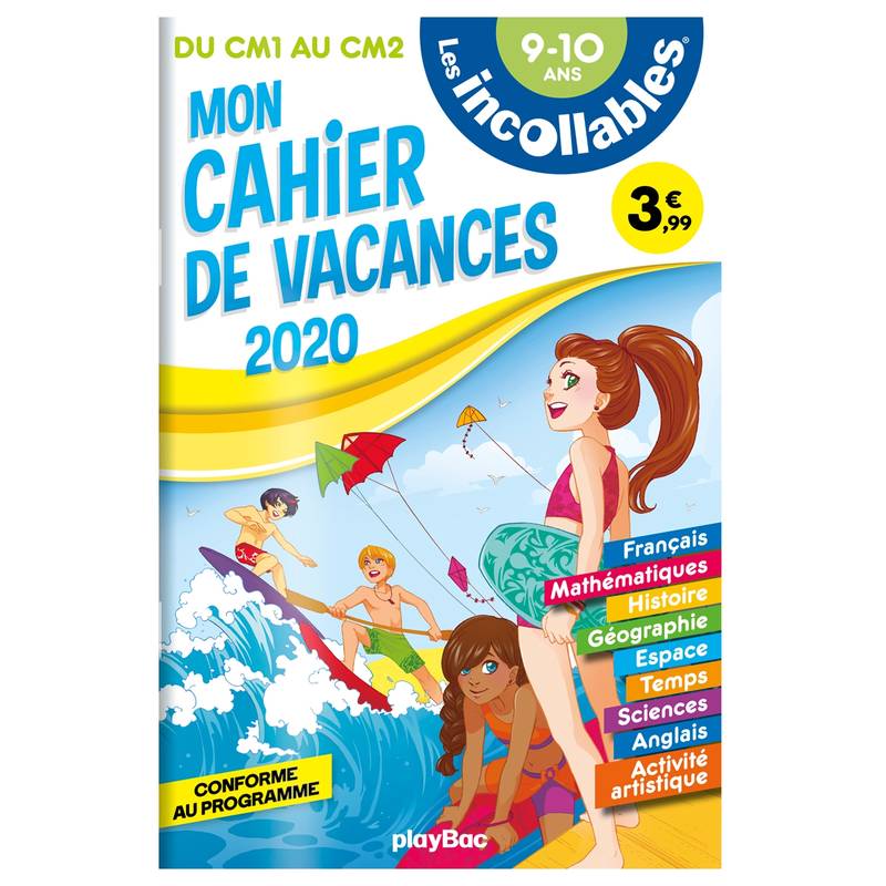Mon cahier de vacances du CM1 au CM2