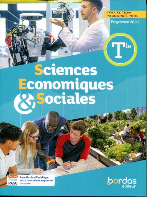 Sciences Economiques &amp; Sociales Tle