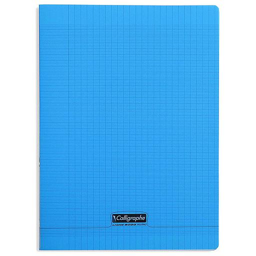Cahier Simple 8000 Polypro  192P Séyès 24*32 90G BLEU