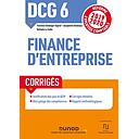 DCG 6 Finance d'entreprise  - Corrigés