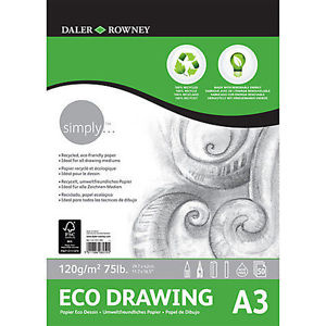 Bloc à Dessin Eco Drawing 120G A3