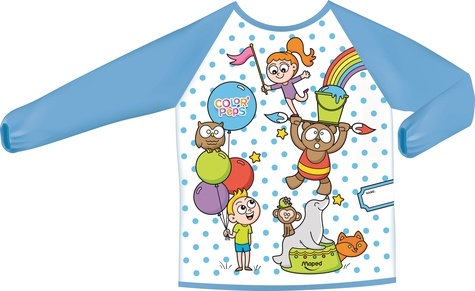 Tablier En Plastique Color'peps 82CM à 110 CM