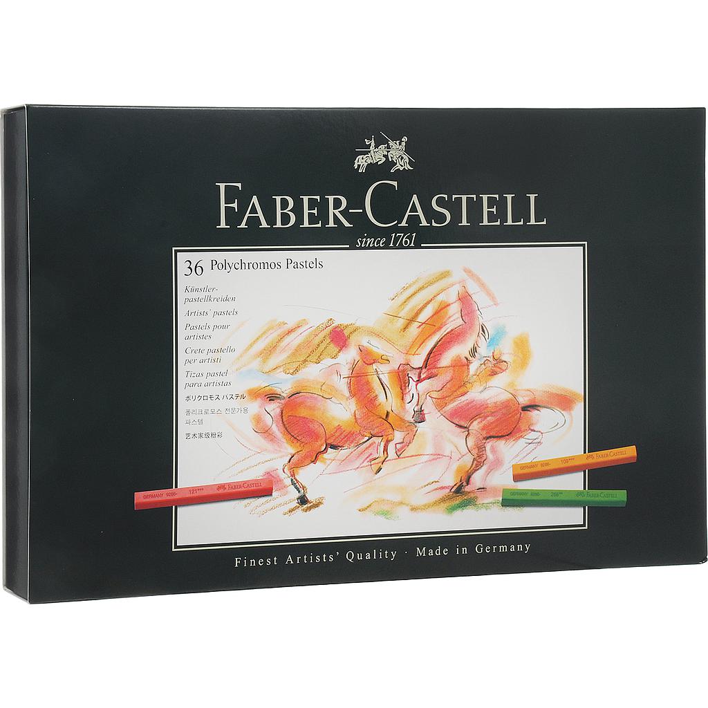 Pastels Polychromos - boîte de 36