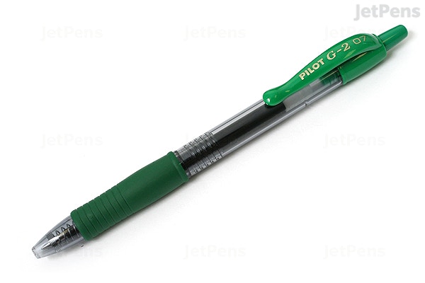 Stylo Roller G2  Encre gel - 0,7 vert