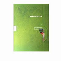 Cahier Pique Dessin 96P 24*32 120g Ref:7555