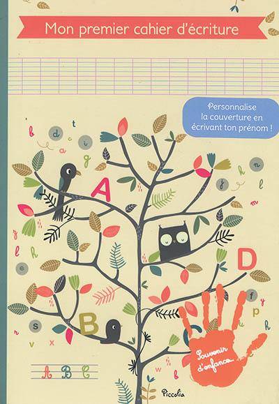 Mon premier cahier d'écriture - Yanis