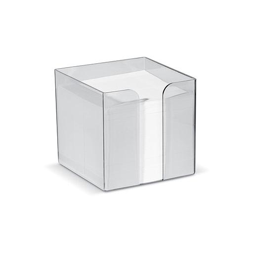 Porte Cube Blanc avec Boite - 750 feuilles