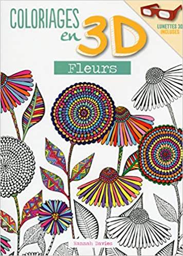 Coloriages en 3D - Fleurs