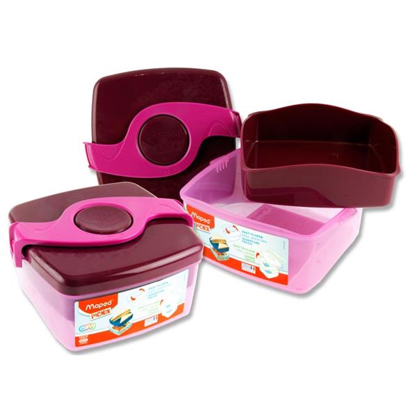 Boite Gouter Picnik Origins Medium Violet Rèf 870101